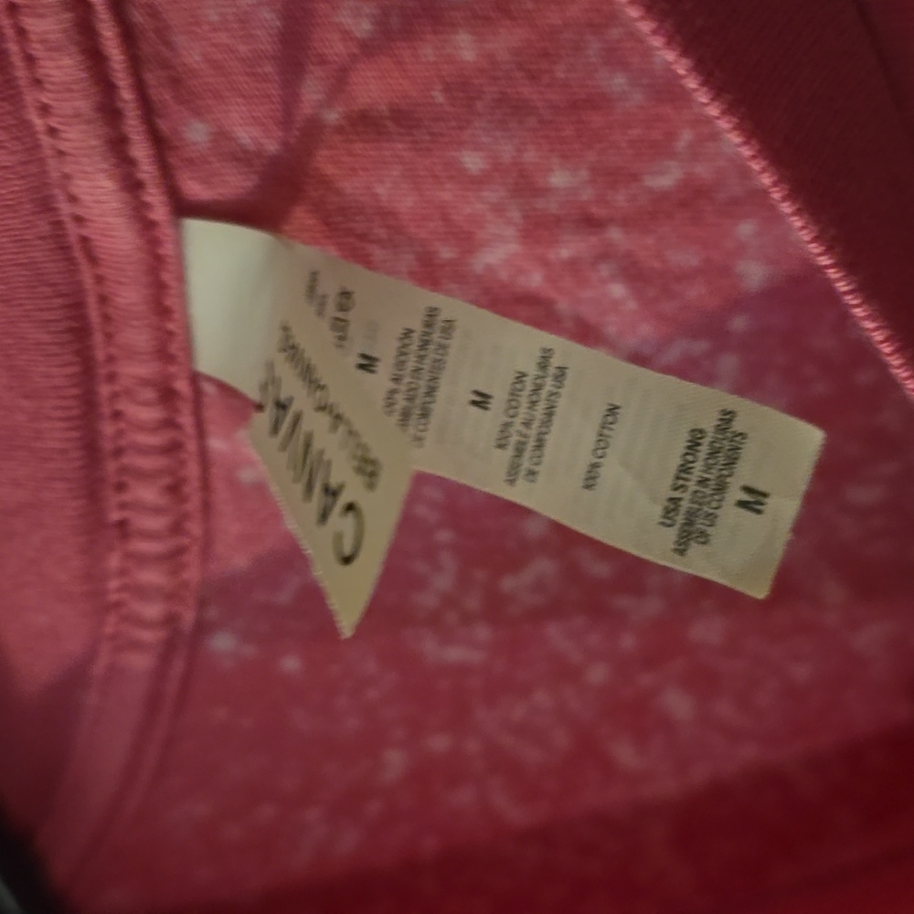 "Pink" bella canvas tee - Picture 2 of 5
